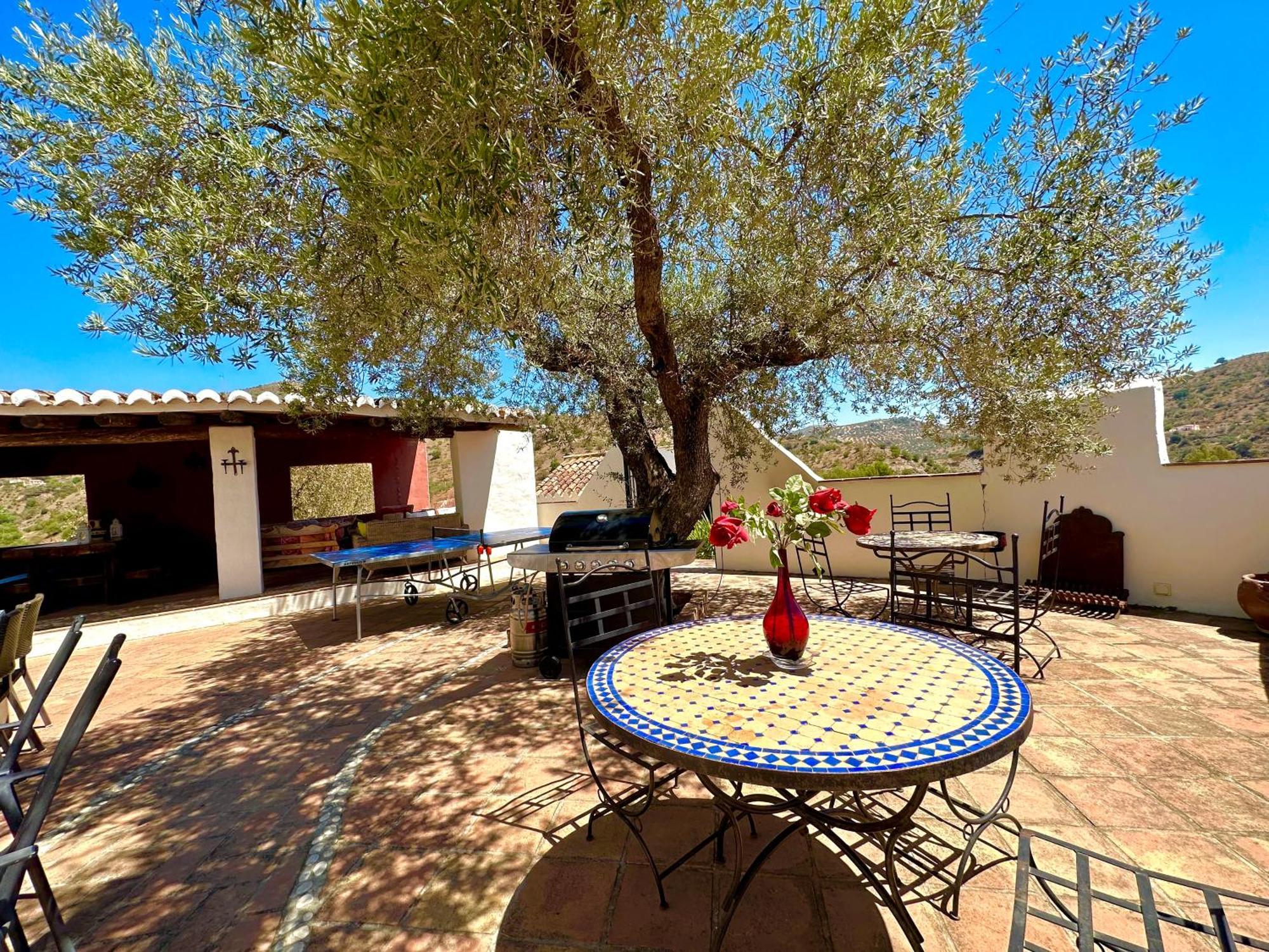 Вилла Cortijo Cuscurro Риогордо Экстерьер фото