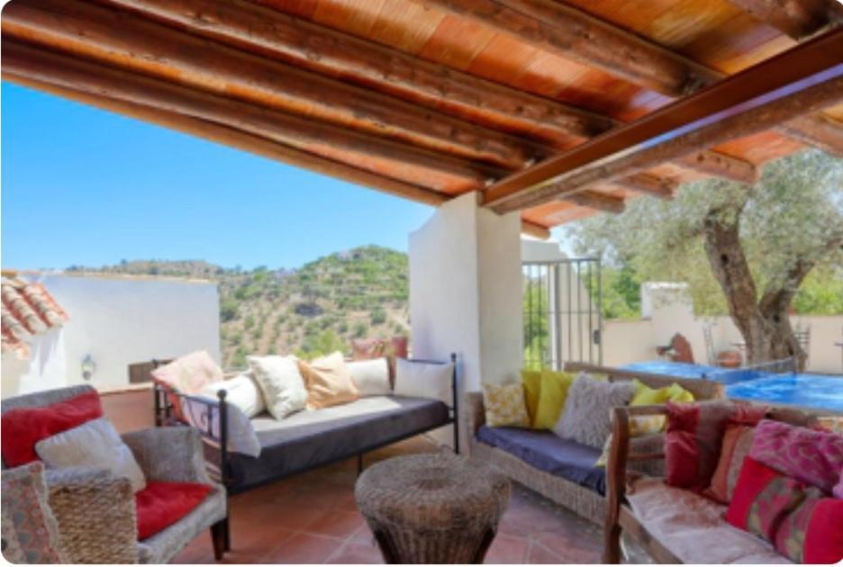 Вилла Cortijo Cuscurro Риогордо Экстерьер фото